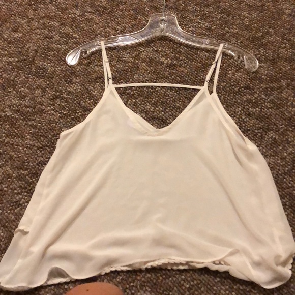 Chiffon flowy tank - Picture 2 of 4